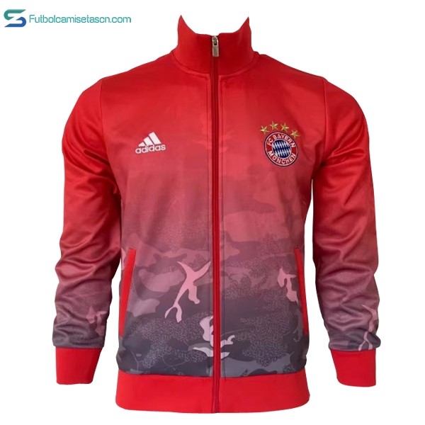 Chaqueta Bayern Munich 2017/18 Rojo Gris